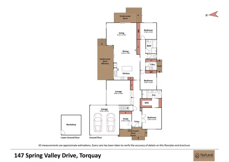 Floorplan of Homely house listing, 147 Spring Valley Drive, Torquay VIC 3228