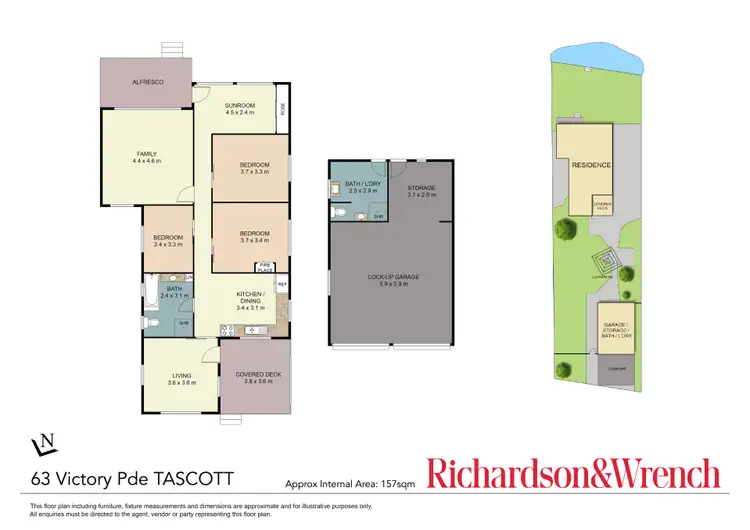 Floorplan of Homely house listing, 63 Victory Parade, tascott NSW 2250