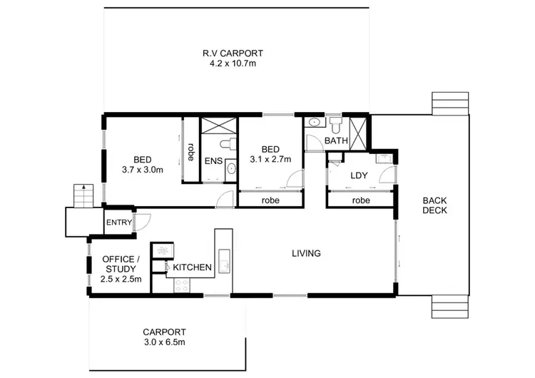 Floorplan of Homely retirement listing, 627/21 Redhead Road, Red Head NSW 2430