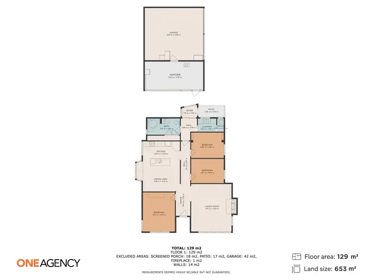 Floorplan of Homely house listing, 113 Emmett Street, Smithton TAS 7330