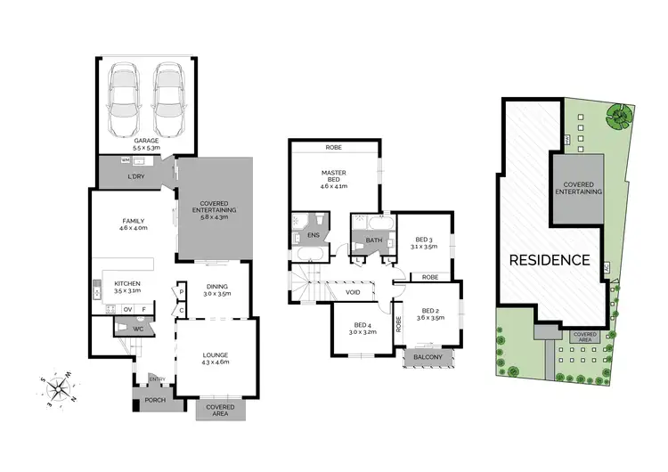 Floorplan of Homely house listing, 42 Somerset Street, Stanhope Gardens NSW 2768