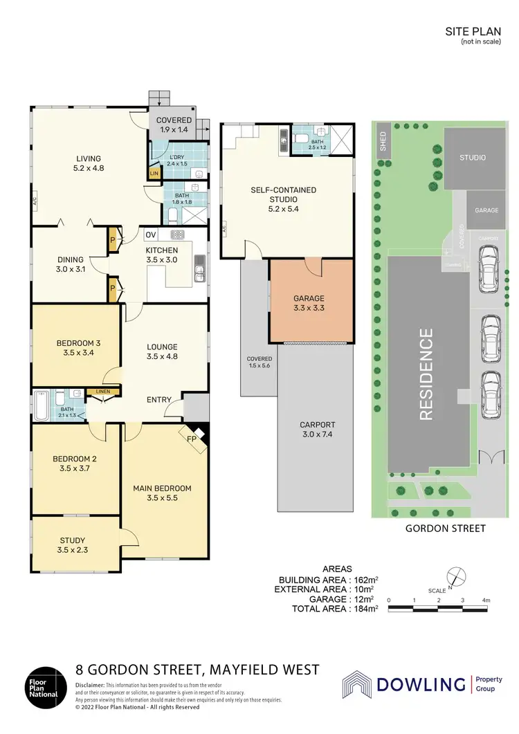 Floorplan of Homely house listing, 8 Gordon Street, Mayfield West NSW 2304