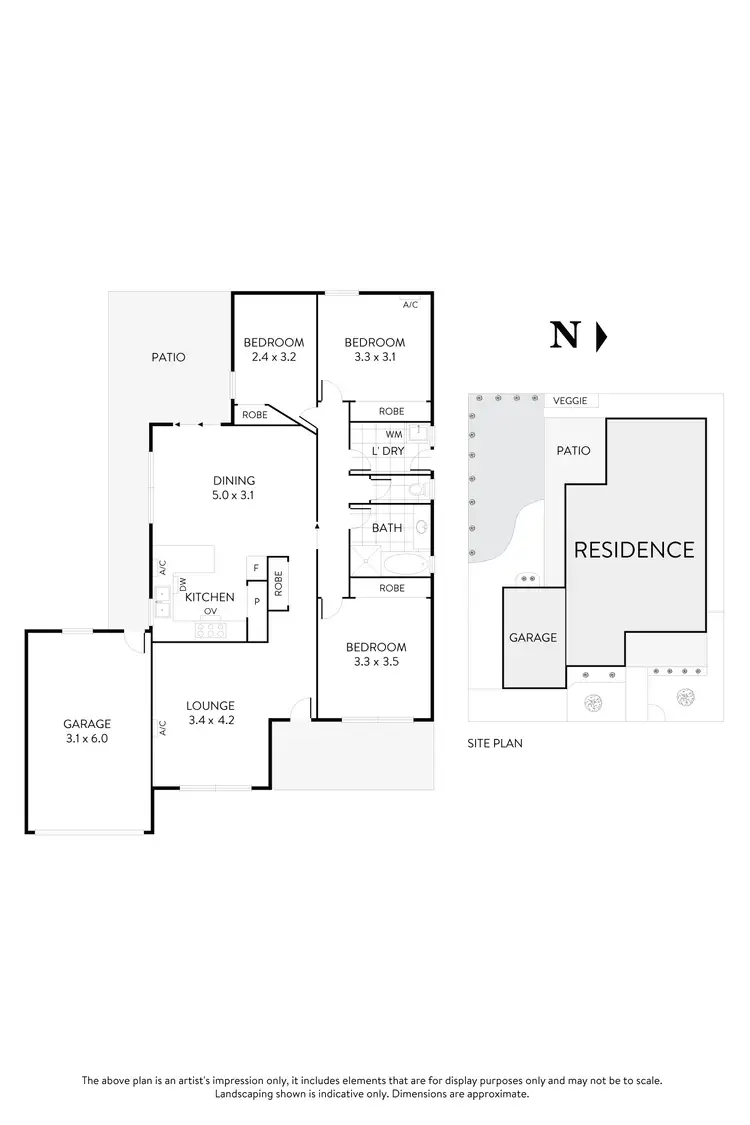 Floorplan of Homely house listing, 66 Hassett Crescent, Keilor East VIC 3033