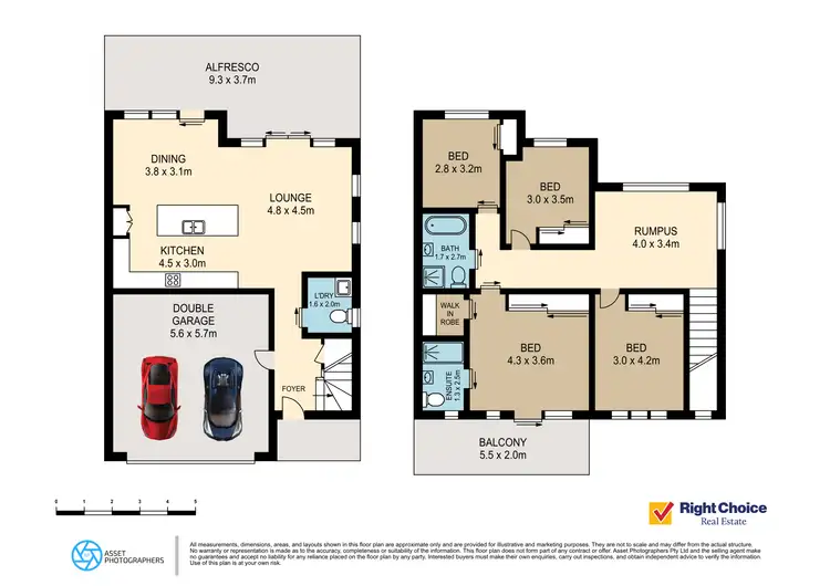 Floorplan of Homely semi-detached listing, 10 Nattai Crescent, Albion Park NSW 2527