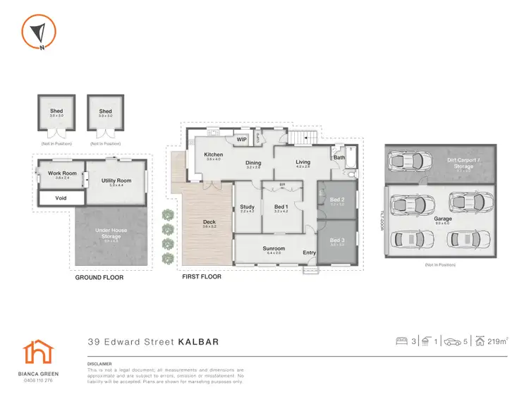 Floorplan of Homely house listing, 39 Edward Street, Kalbar QLD 4309