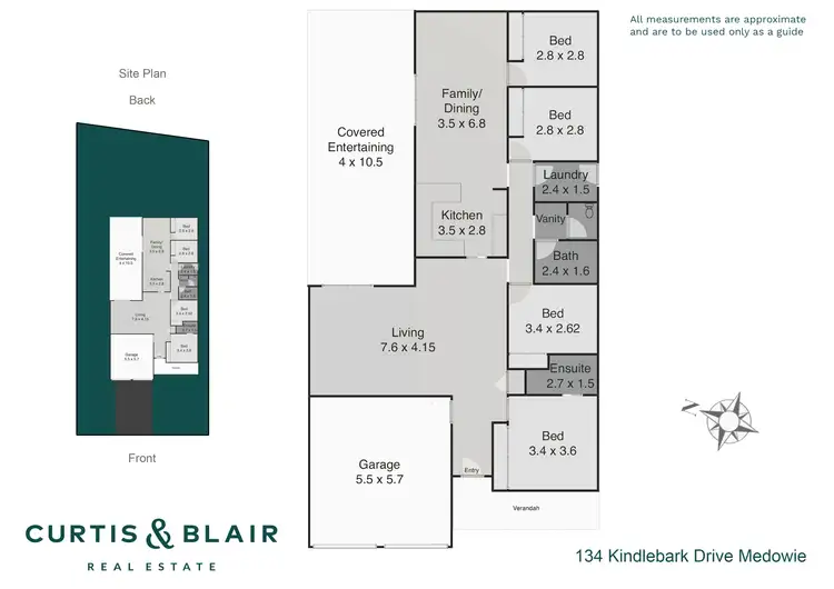 Floorplan of Homely house listing, 134 Kindlebark Drive, Medowie NSW 2318