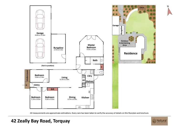 Floorplan of Homely house listing, 42 Zeally Bay Road, Torquay VIC 3228