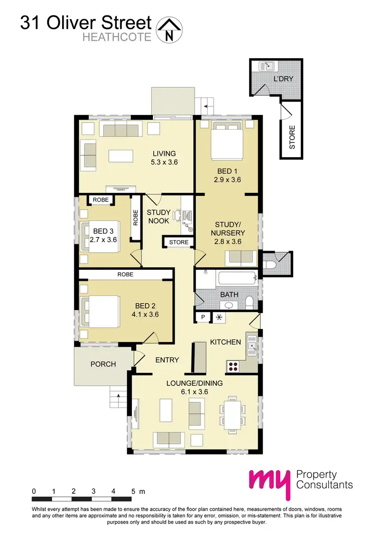 Floorplan of Homely house listing, 31 Oliver Street, Heathcote NSW 2233
