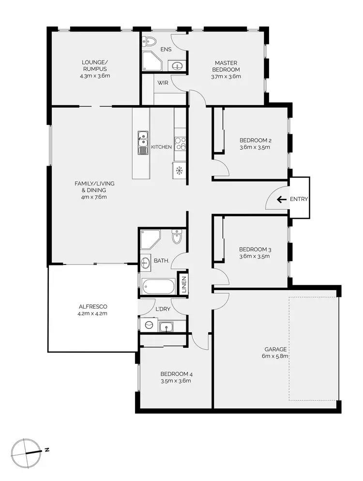 Floorplan of Homely house listing, 2 Kemp Street, Eglinton NSW 2795