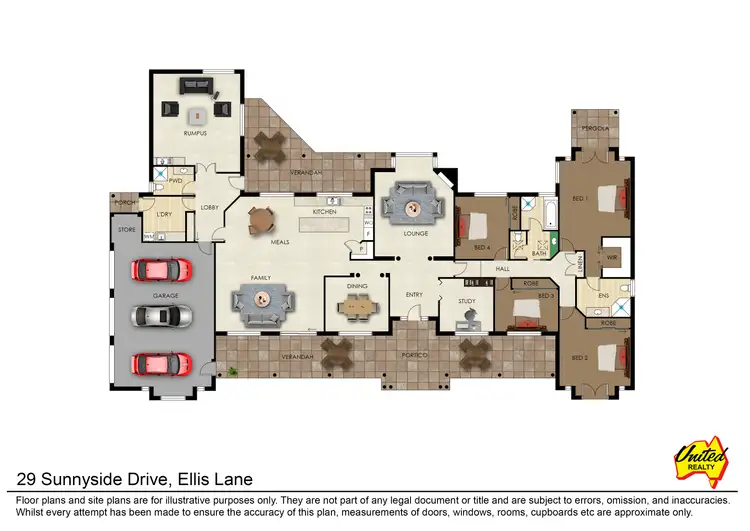 Floorplan of Homely rural property listing, 29 Sunnyside Drive, Ellis Lane NSW 2570