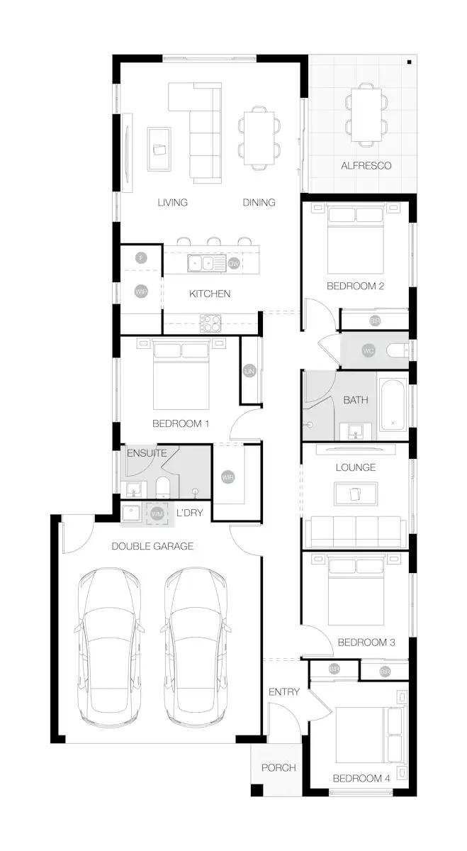 Floorplan of Homely house listing, Lot 280 Awesome Parade, Griffin QLD 4503