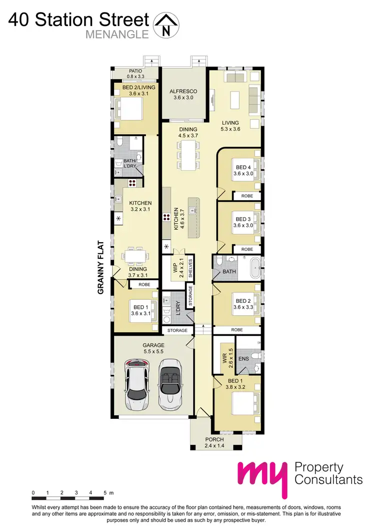 Floorplan of Homely house listing, 40 Station Street, Menangle NSW 2568