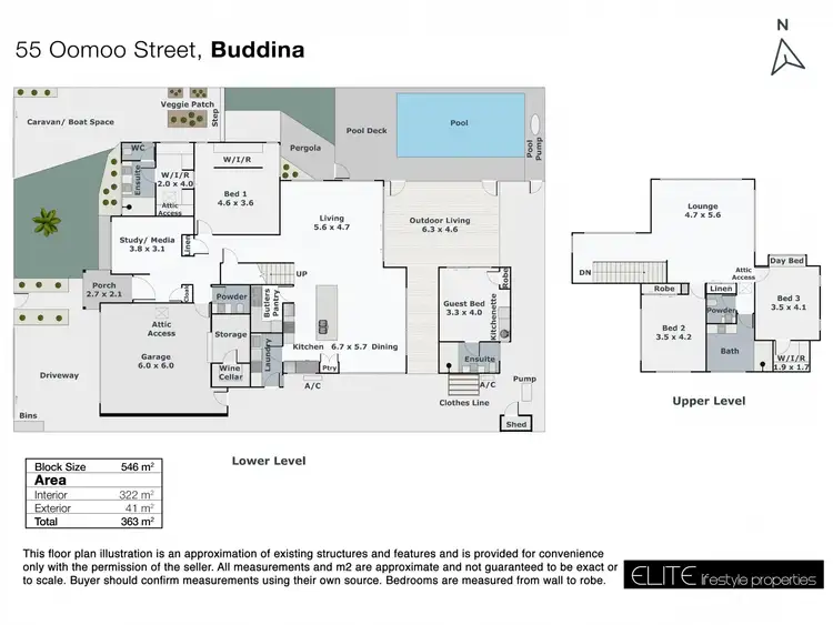 Floorplan of Homely house listing, 55 Oomoo Street, Buddina QLD 4575