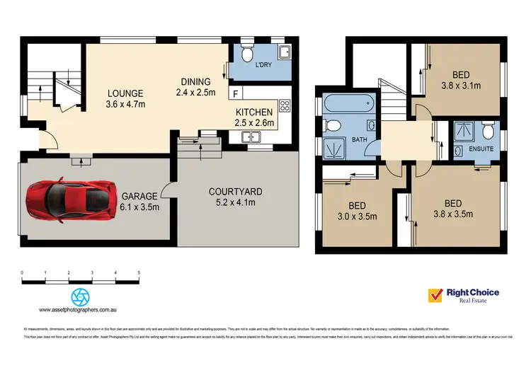Floorplan of Homely townhouse listing, 3/33 Station Road, Albion Park Rail NSW 2527