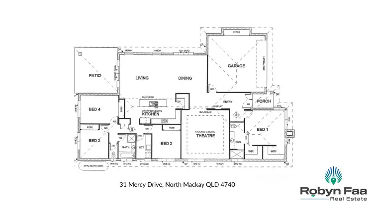 Floorplan of Homely house listing, 31 Mercy Drive, North Mackay QLD 4740