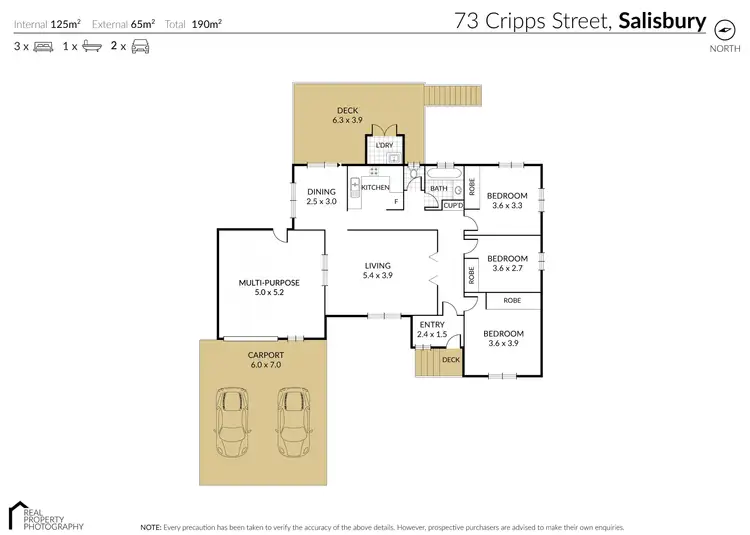 Floorplan of Homely house listing, 73 Cripps Street, Salisbury QLD 4107