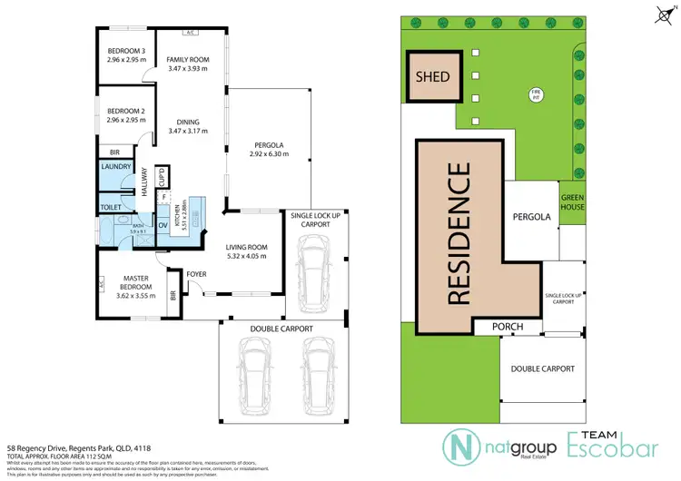 Floorplan of Homely house listing, 58 Regency Drive, Regents Park QLD 4118