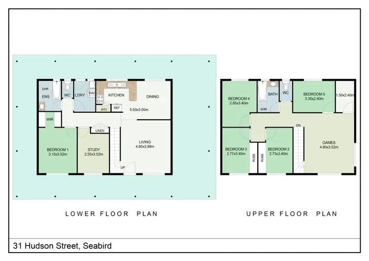 Floorplan of Homely house listing, 31 Hudson Street, Seabird WA 6042