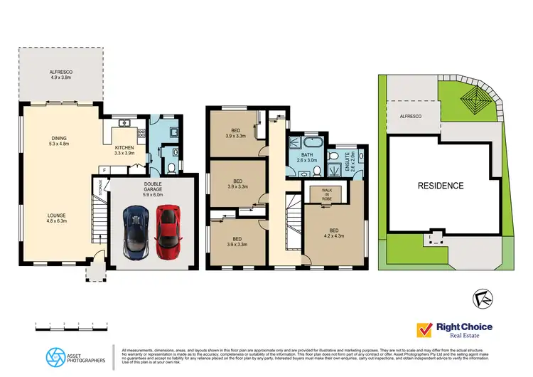 Floorplan of Homely townhouse listing, 30 Dillon Road, Flinders NSW 2529