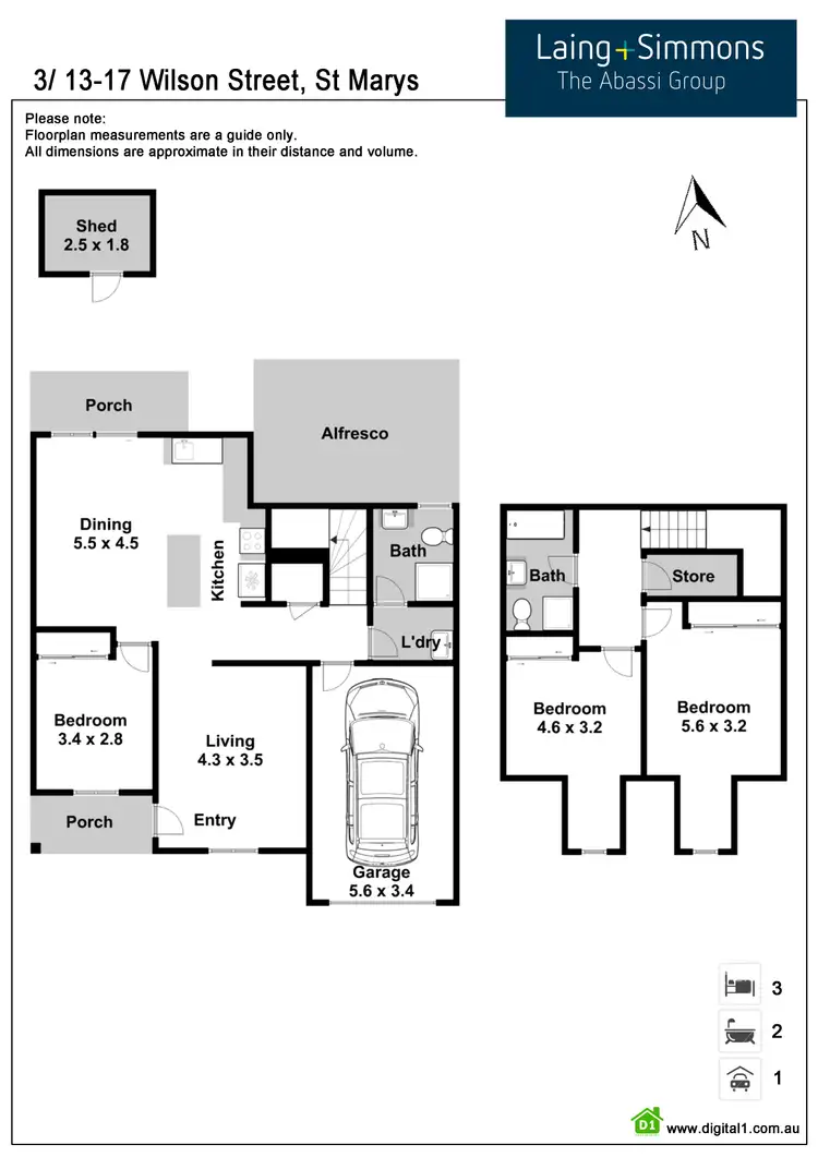 Floorplan of Homely house listing, 3/13-17 Wilson Street, St Marys NSW 2760