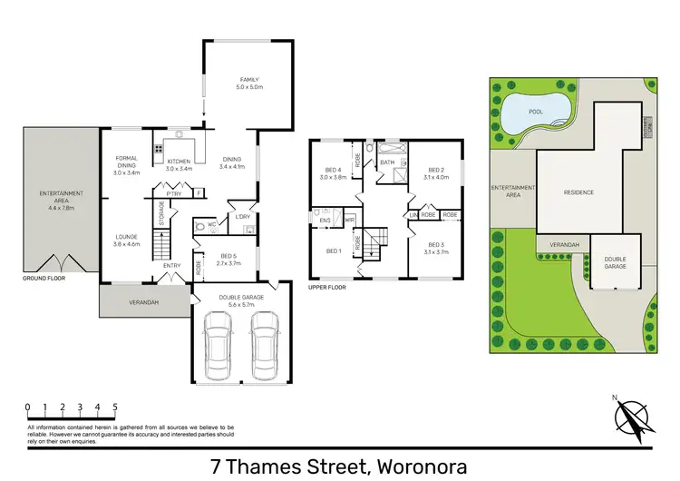 Floorplan of Homely house listing, 7 Thames Street, Woronora NSW 2232