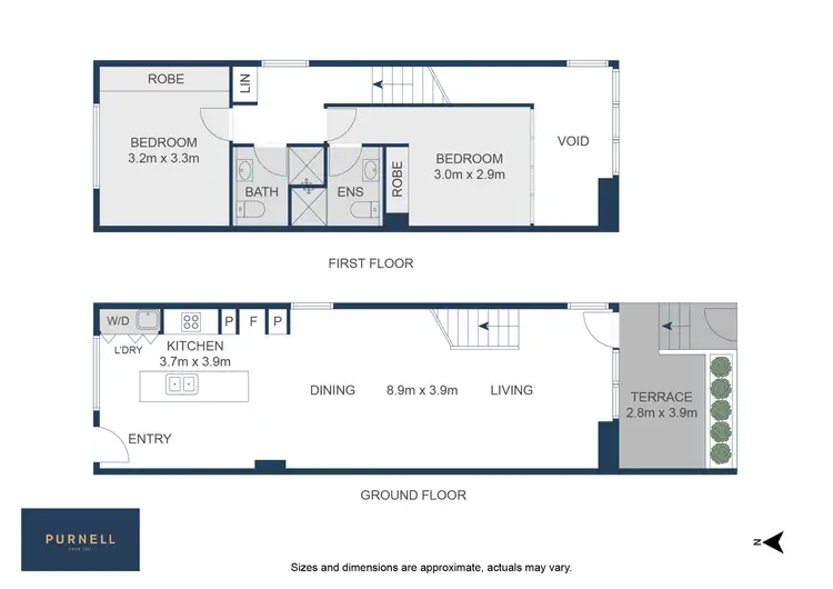 Floorplan of Homely apartment listing, 17/2 Parbery Street, Kingston ACT 2604