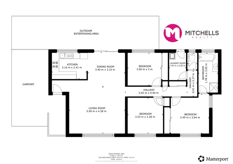 Floorplan of Homely house listing, 21 Owen Crescent, Urangan QLD 4655