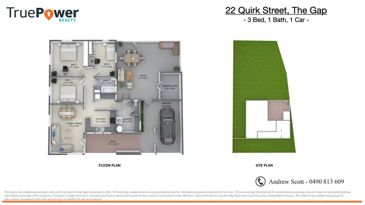 Floorplan of Homely house listing, 22 Quirk Street, The Gap QLD 4061