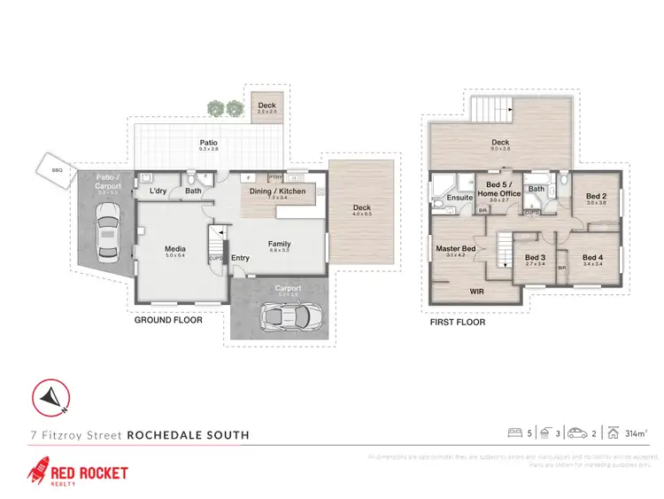 Floorplan of Homely house listing, 7 Fitzroy Street, Rochedale South QLD 4123