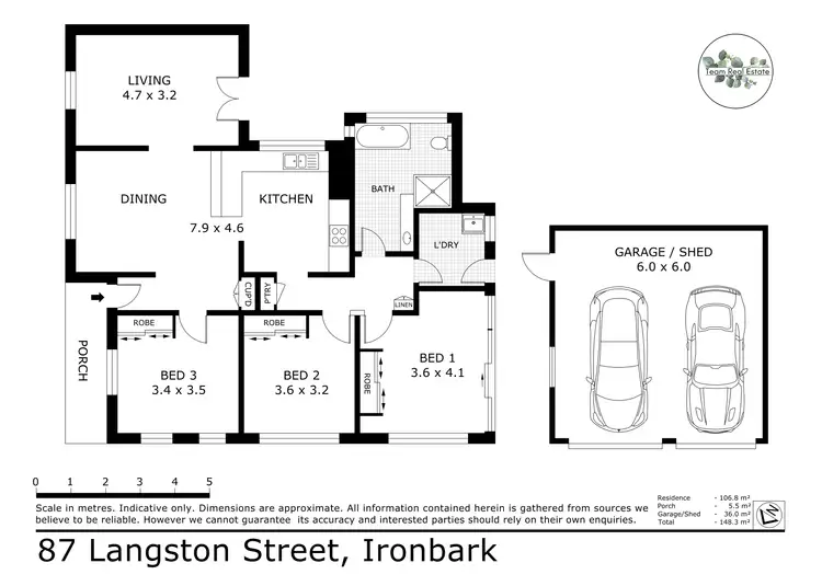 Floorplan of Homely house listing, 87 Langston Street, Ironbark VIC 3550