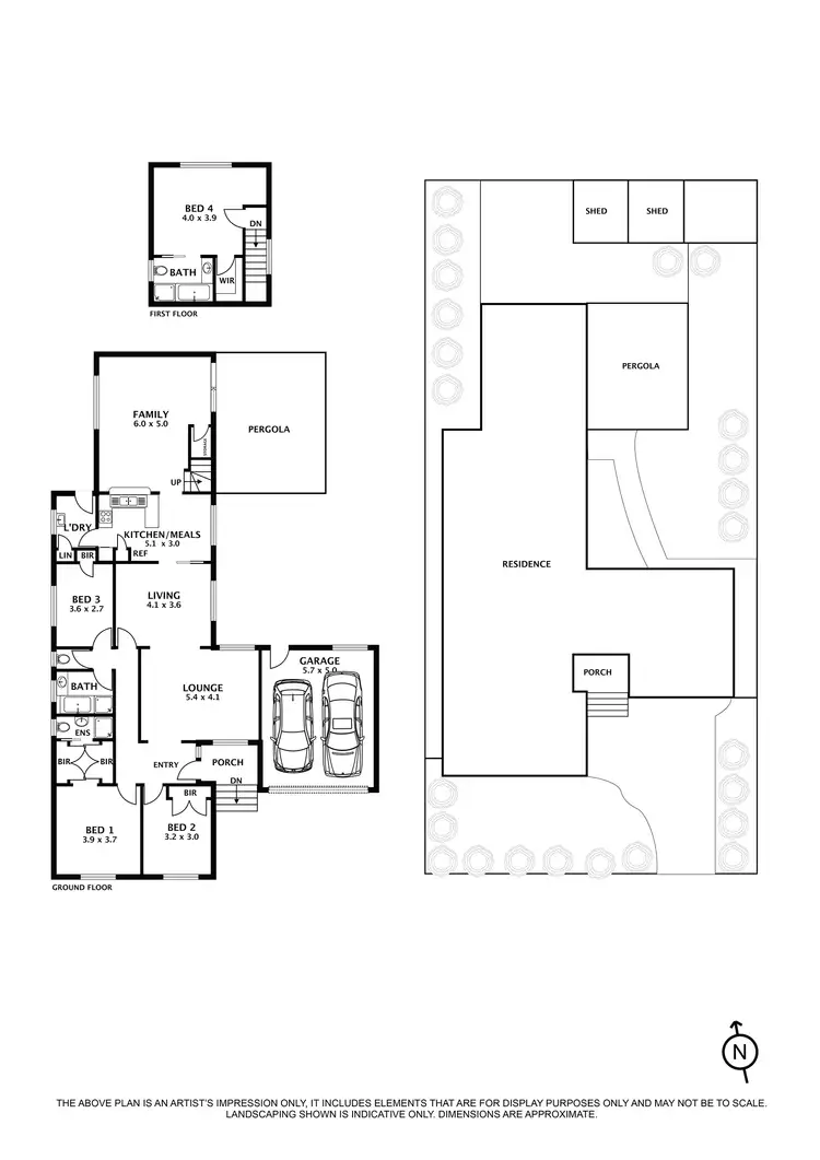 Floorplan of Homely house listing, 50 Kenny Street, Attwood VIC 3049