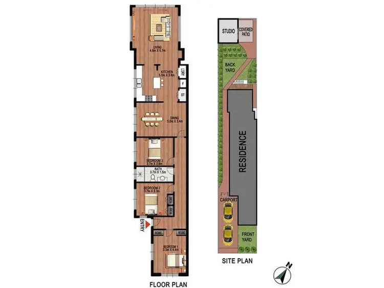 Floorplan of Homely house listing, 159a Wollongong Road, Arncliffe NSW 2205