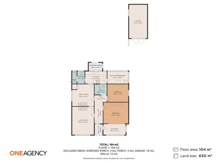 Floorplan of Homely house listing, 42 Swanston Street, Brooklyn TAS 7320