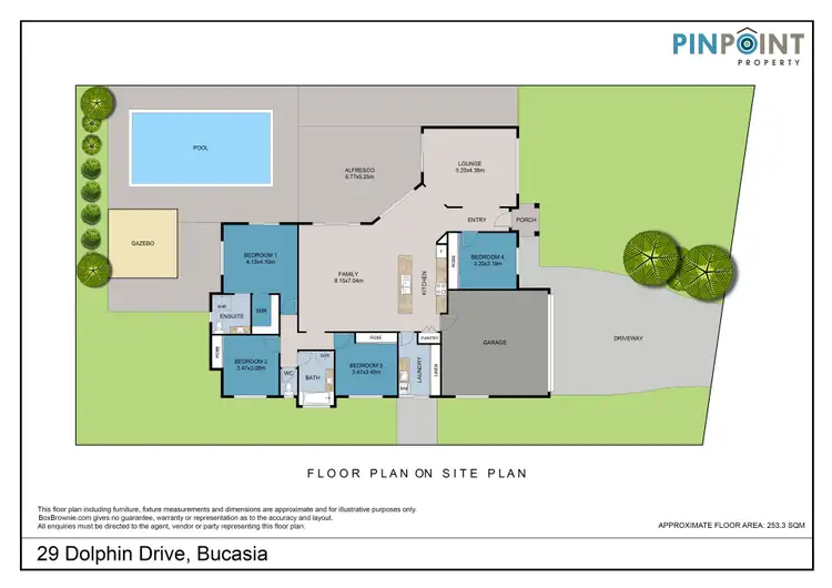 Floorplan of Homely house listing, 29 Dolphin Drive, Bucasia QLD 4750