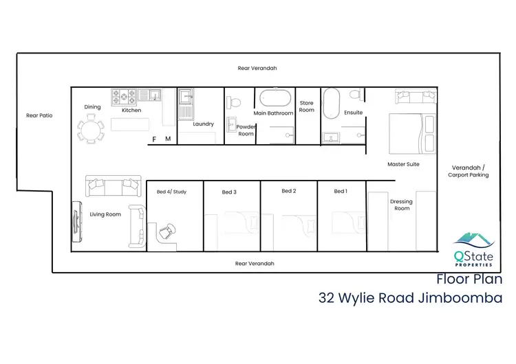 Floorplan of Homely rural property listing, Address available on request