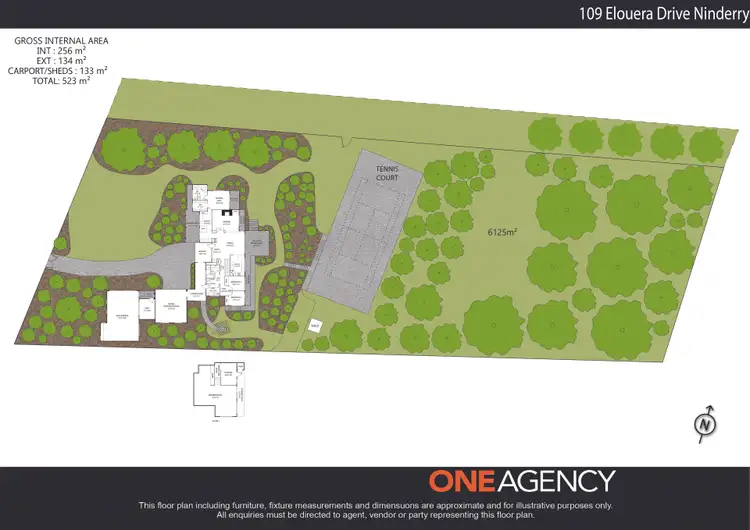 Floorplan of Homely rural property listing, 109 Elouera Drive, Ninderry QLD 4561