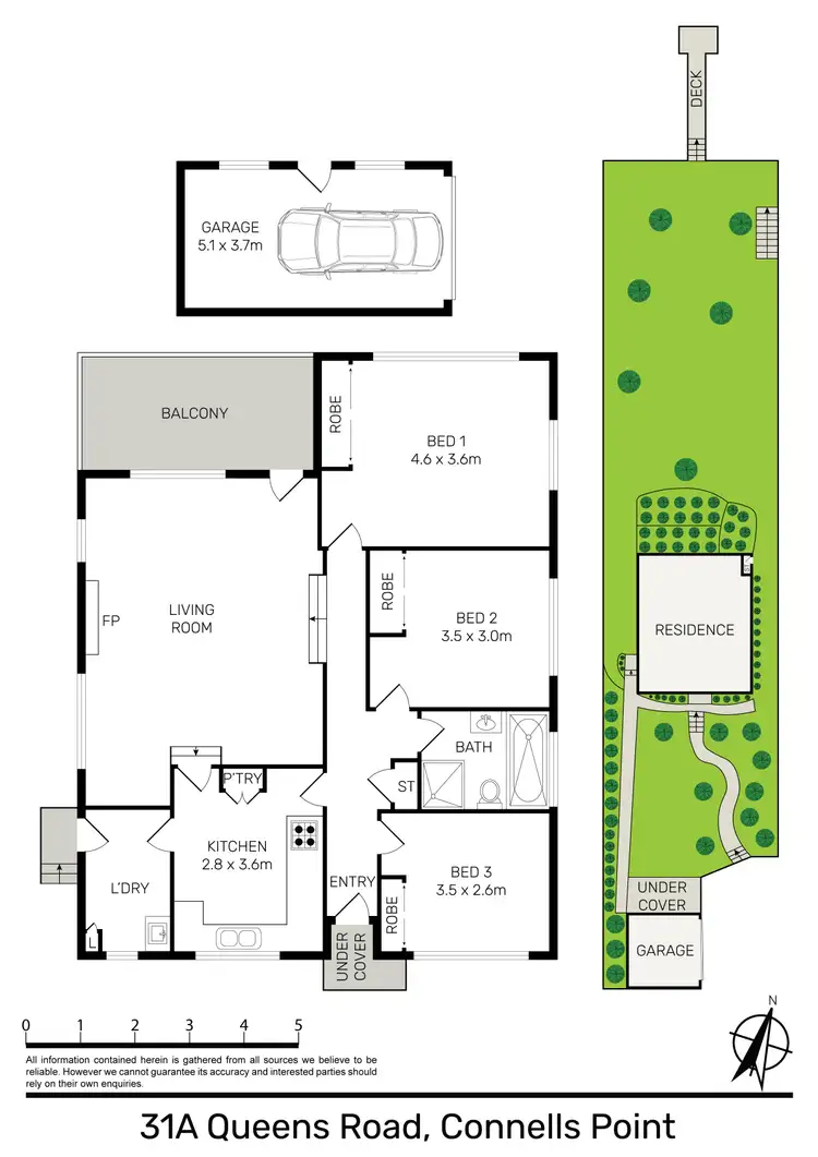 Floorplan of Homely house listing, 31A Queens Road, Connells Point NSW 2221