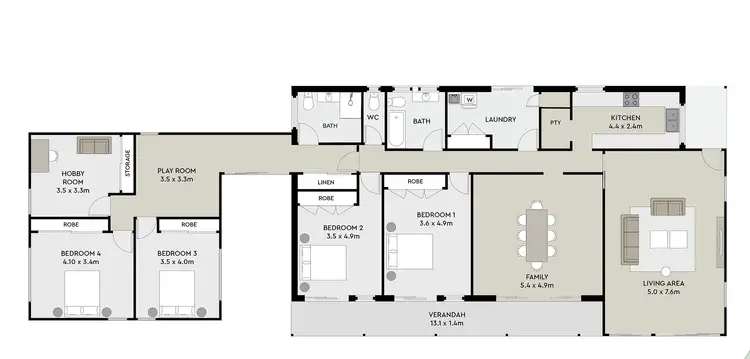 Floorplan of Homely house listing, 32 Whiteside Road, Whiteside QLD 4503