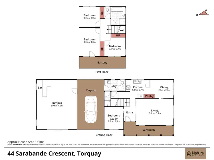 Floorplan of Homely house listing, 44 Sarabande Crescent, Torquay VIC 3228