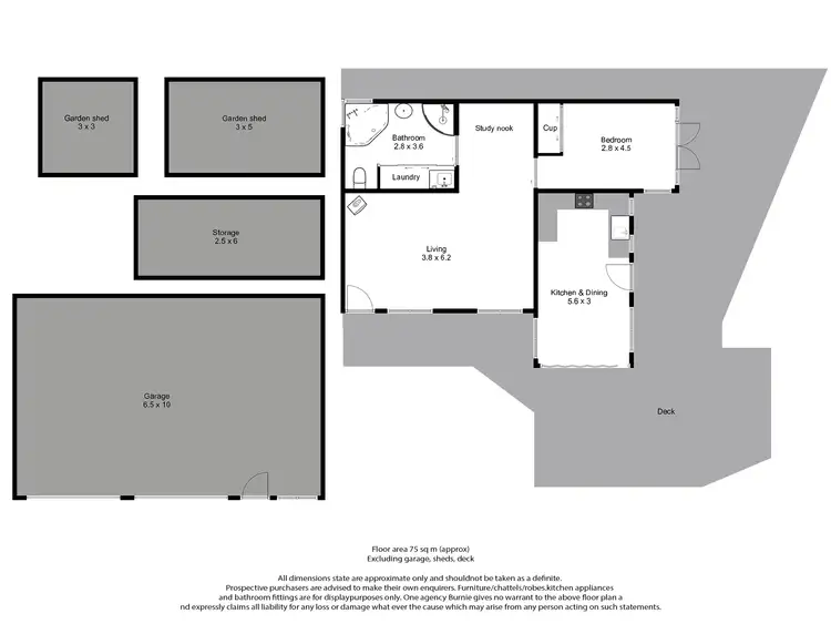 Floorplan of Homely house listing, 2 Boathouse Lane, Heybridge TAS 7316