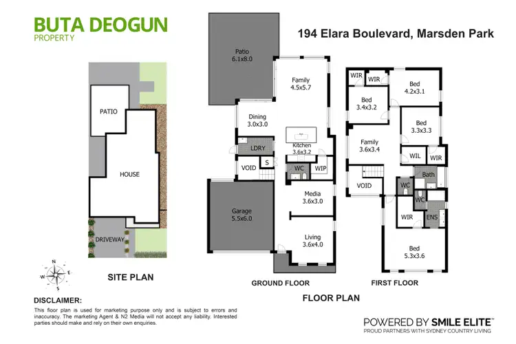 Floorplan of Homely house listing, 194 Elara Boulevard, Marsden Park NSW 2765