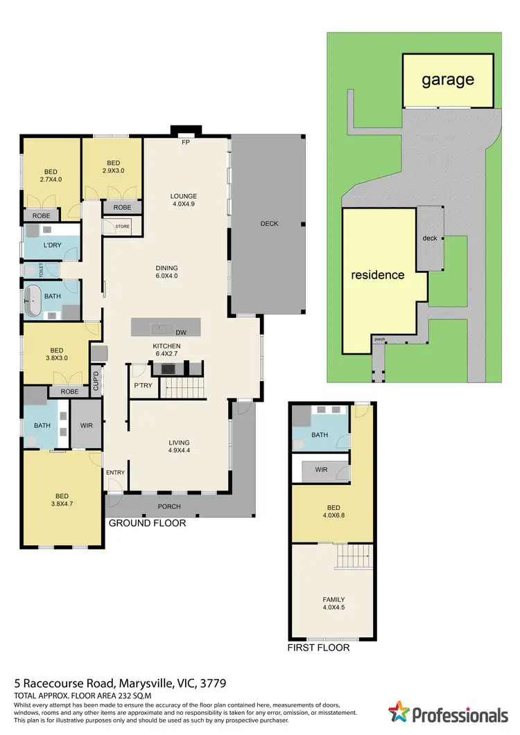 Floorplan of Homely house listing, 5 Racecourse Road, Marysville VIC 3779