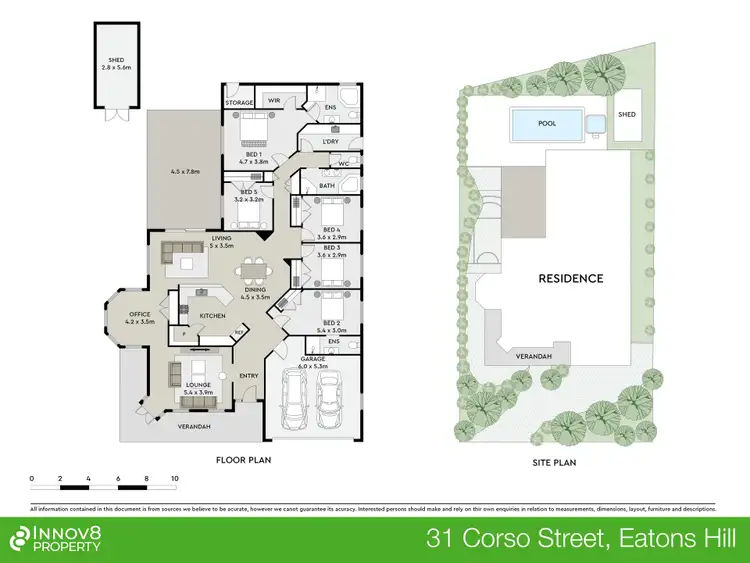 Floorplan of Homely house listing, 31 Corso Street, Eatons Hill QLD 4037