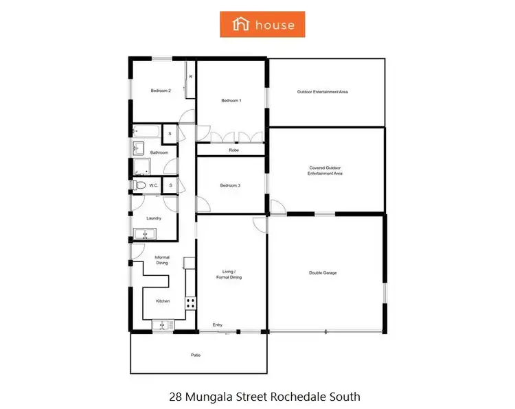 Floorplan of Homely house listing, 28 Mungala Street, Rochedale South QLD 4123