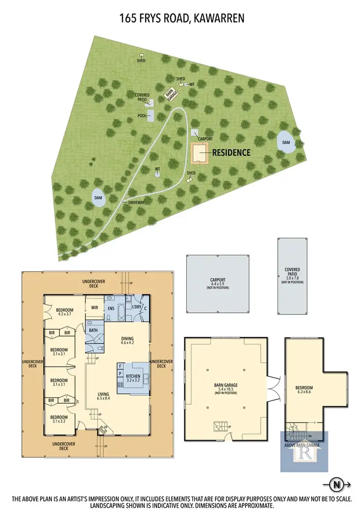 Floorplan of Homely rural property listing, 165 Frys Road, Kawarren VIC 3249