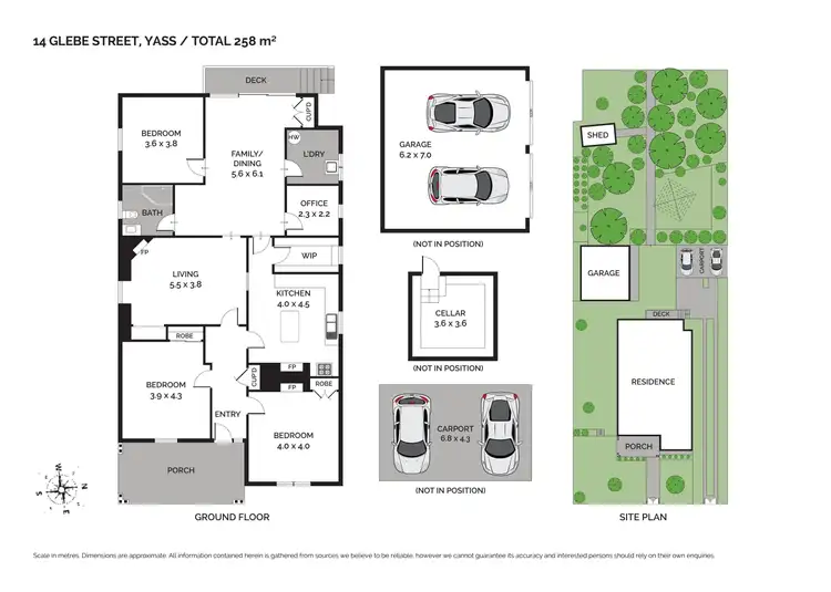 Floorplan of Homely house listing, 14 Glebe Street, Yass NSW 2582
