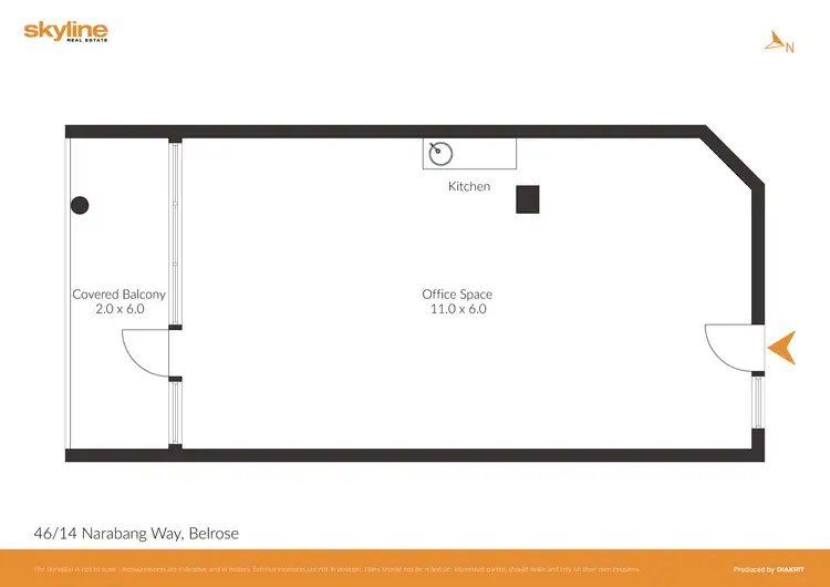 Floorplan of Homely other listing, 46/14 Narabang Way, Belrose NSW 2085