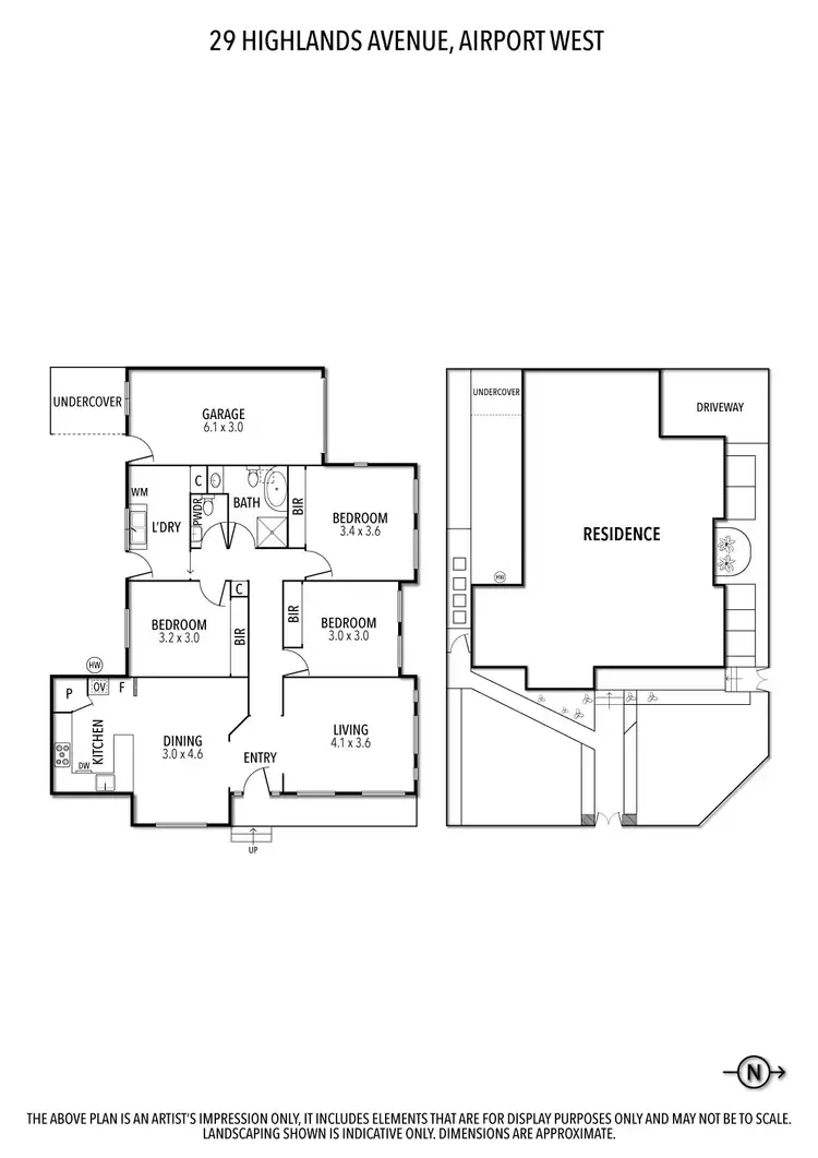 Floorplan of Homely unit listing, 29 Highlands Avenue, Airport West VIC 3042