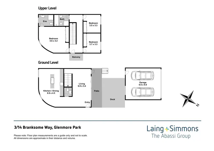 Floorplan of Homely house listing, 3/14 Branksome Way, Glenmore Park NSW 2745
