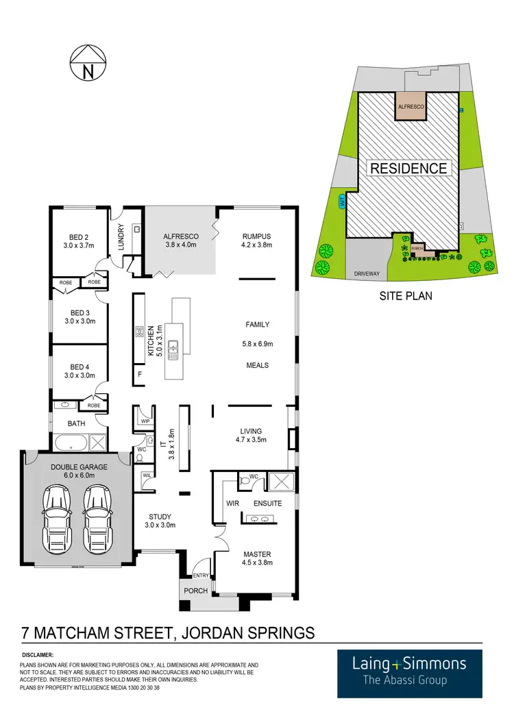 Floorplan of Homely house listing, 7 Matcham Street, Jordan Springs NSW 2747